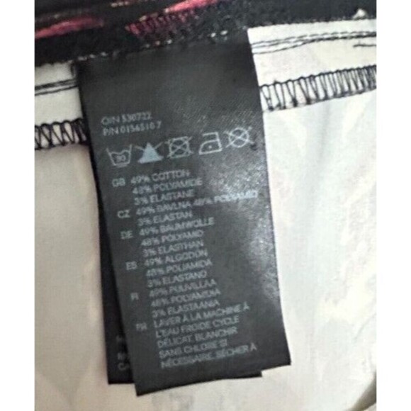 H&M 12 Multicolor Mini Skirt Tribal Print Zip Stretch Boho Casual Festival Chic - Picture 10 of 10